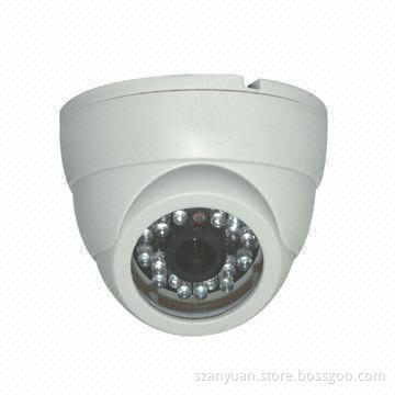 IR CCTV Dome Camera with 1/3-inch Digital Image Sensor and 600TVL Horizontal Resolution